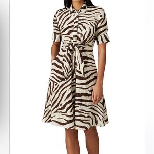 Ralph Lauren Zebra Linen Dress